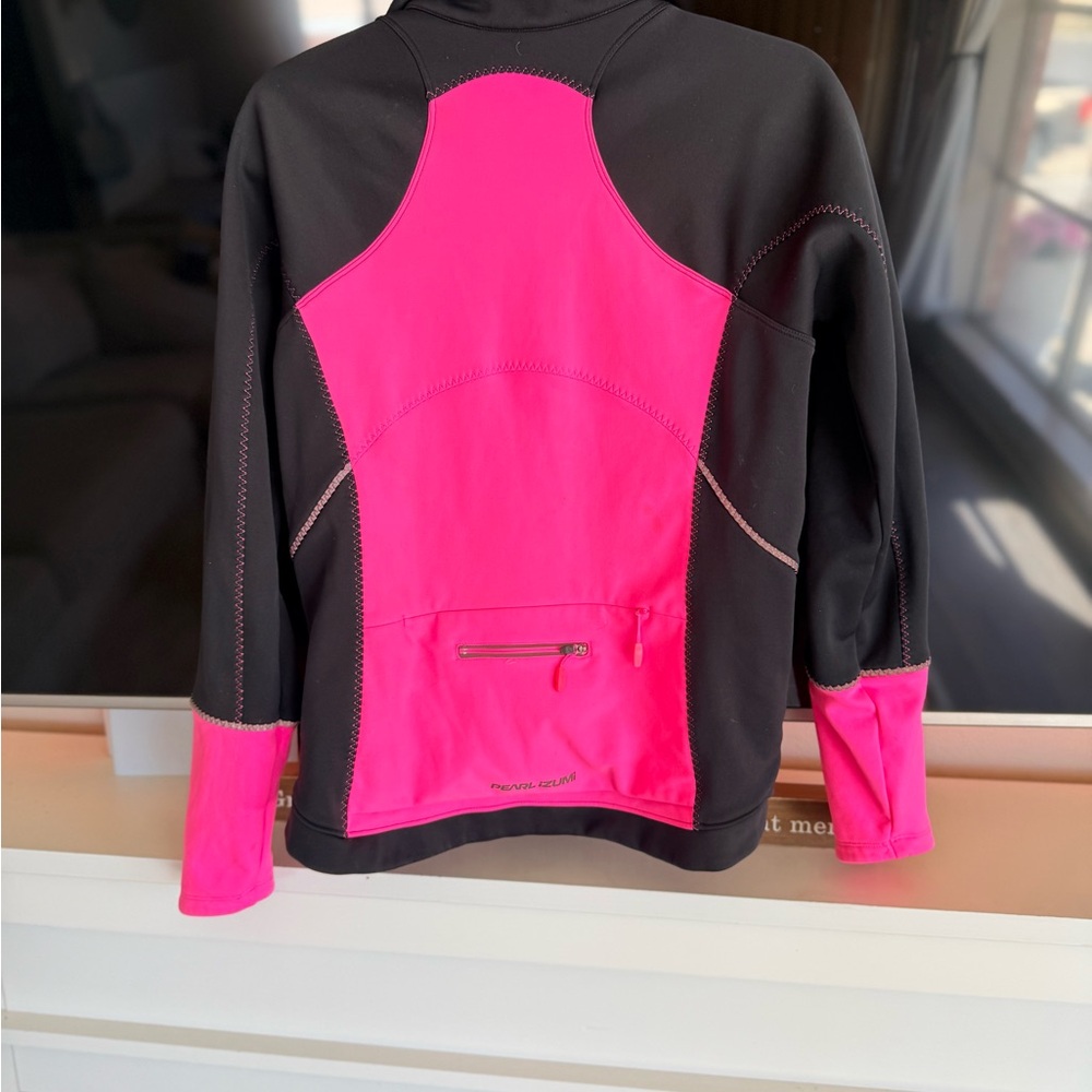 Pearl Izumi Black and Pink Ski Jacket